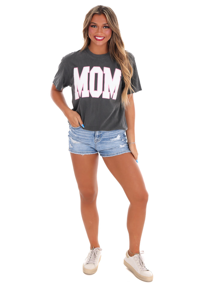 Mom Puff Graphic Tee