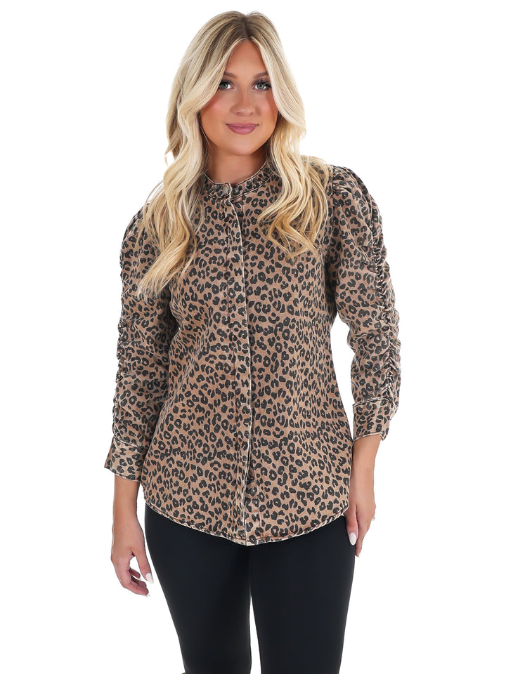 Take the Chance Leopard Jacket