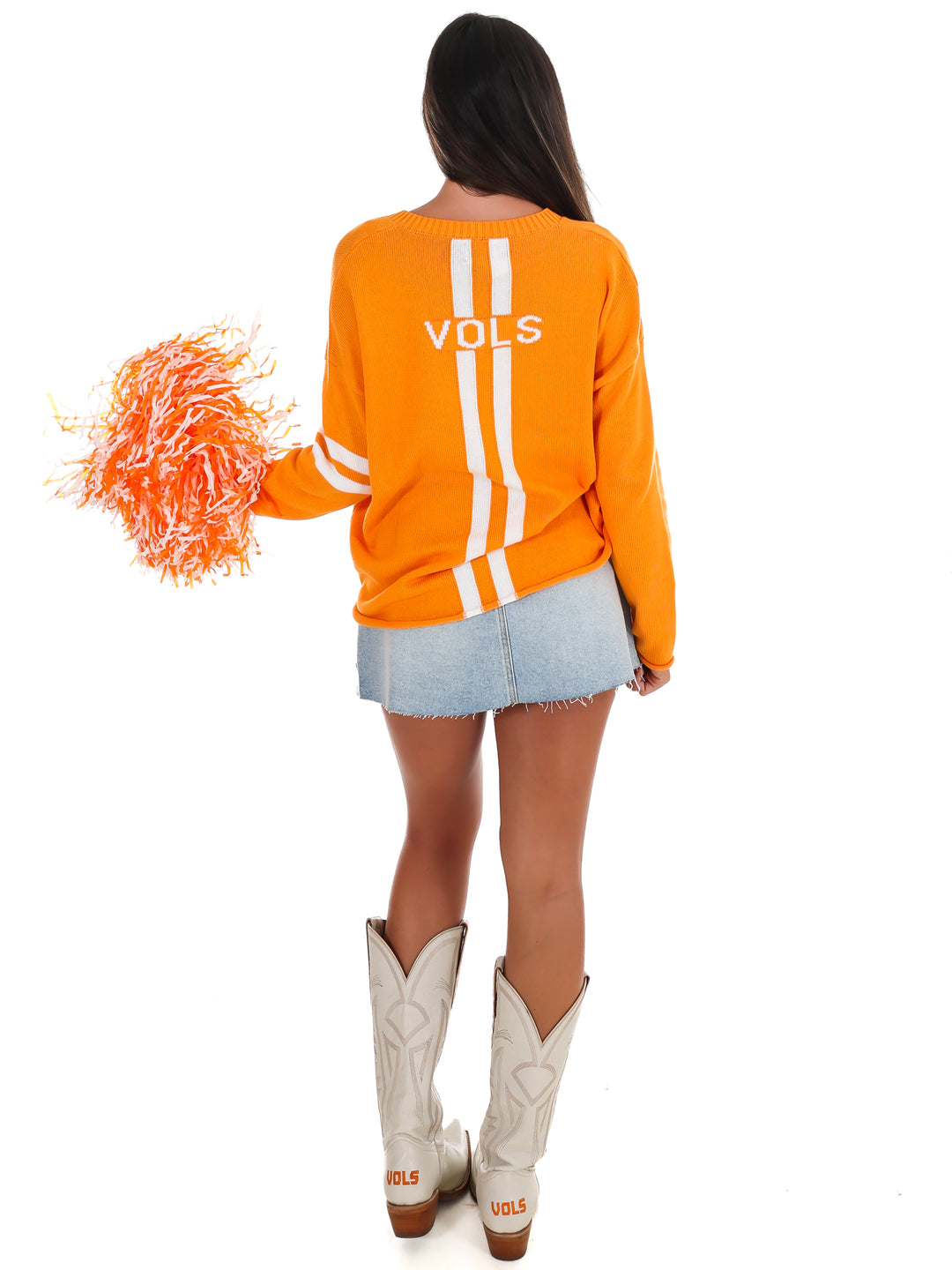 Power T V-Neck Varsity Sweater