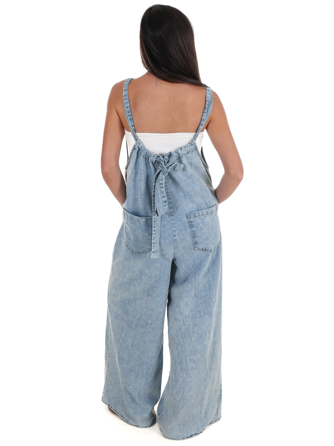 Bluebird Lane Denim Jumpsuit