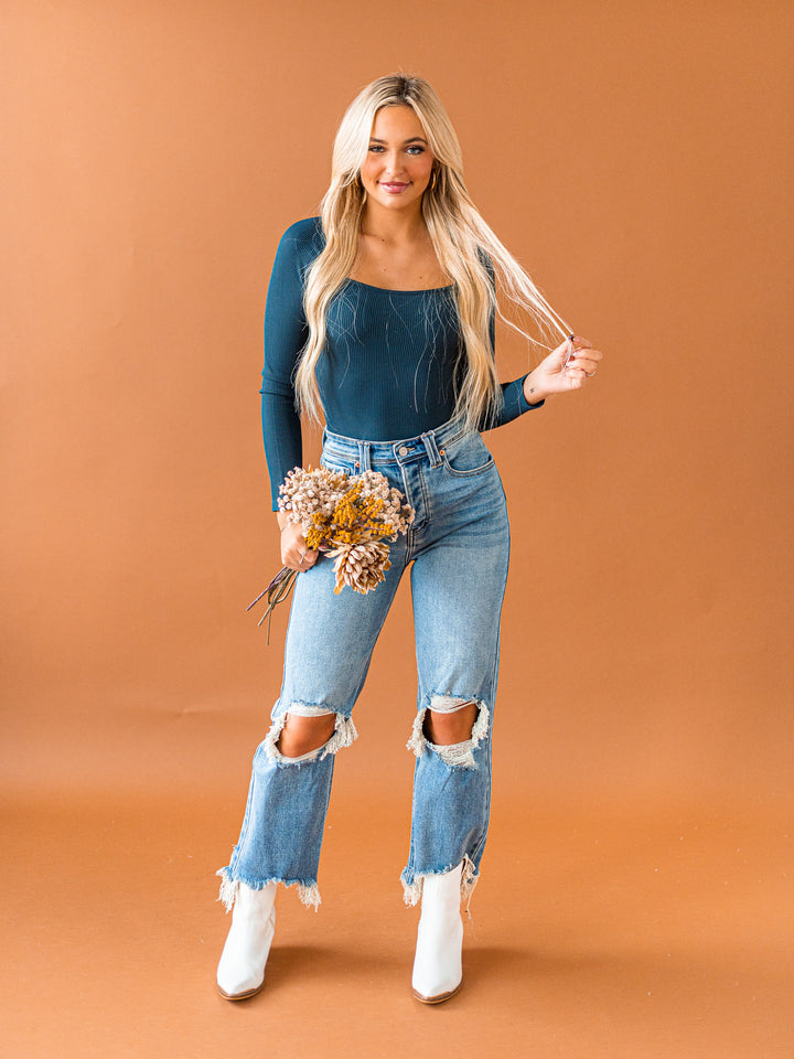 Adorably Yours Square Neck Top