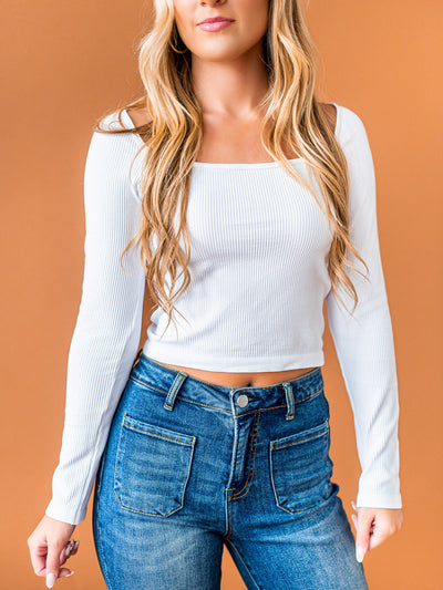 Adorably Yours Square Neck Top
