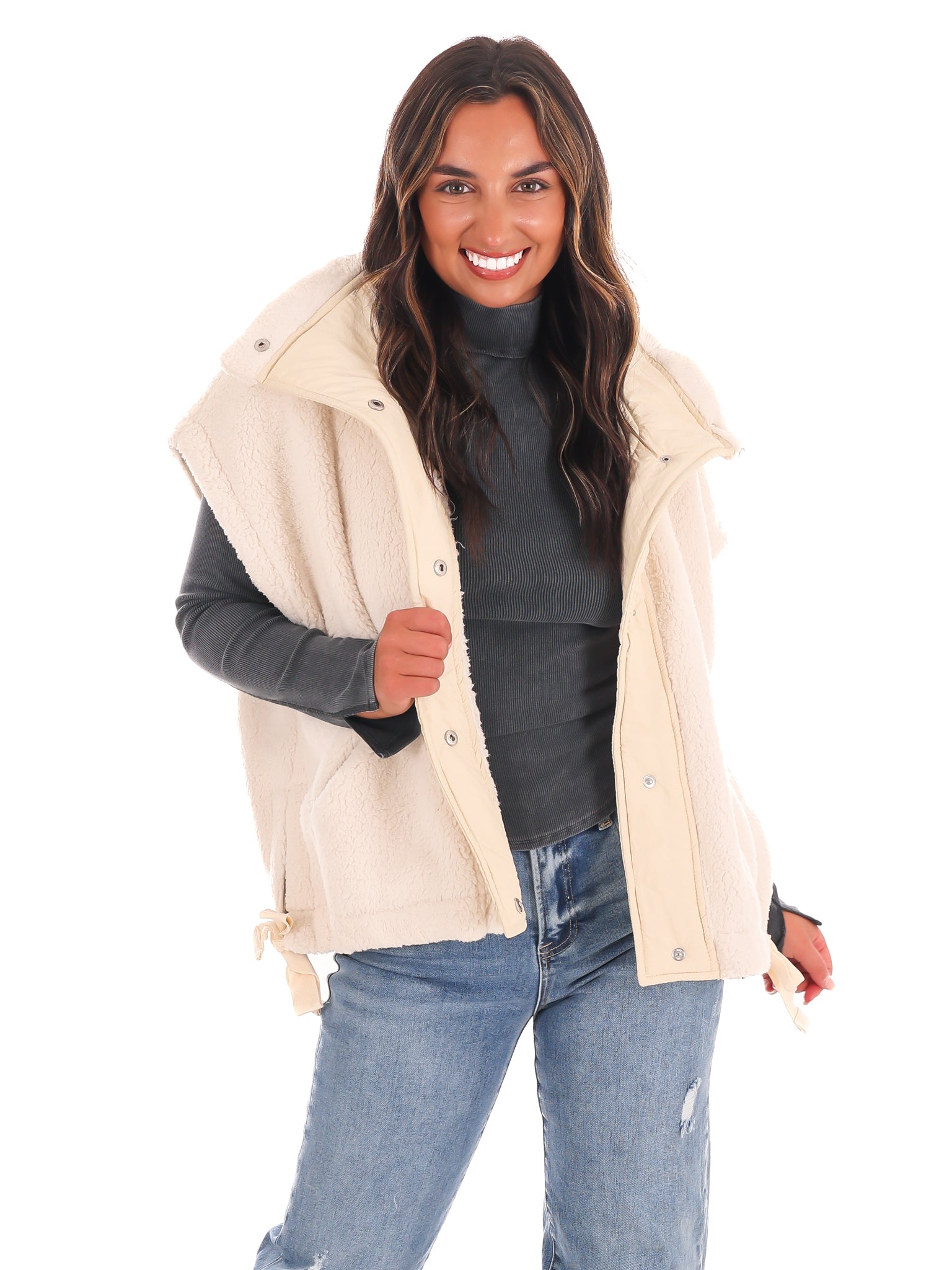 Free People Scout It Out Fleece Vest – Josie's Boutique