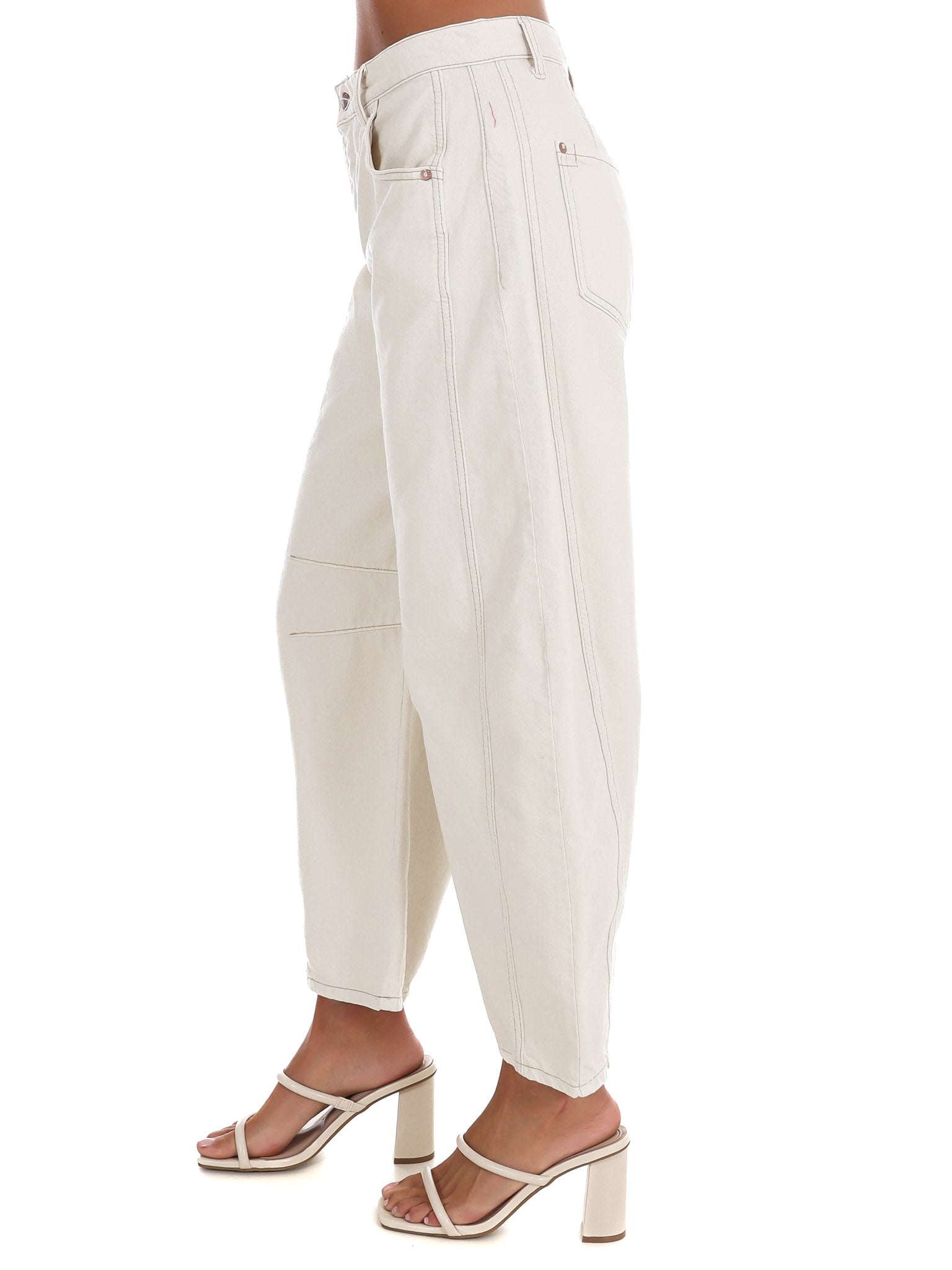 Free People Good Luck Mid Rise Barrel Jeans – Josie's Boutique