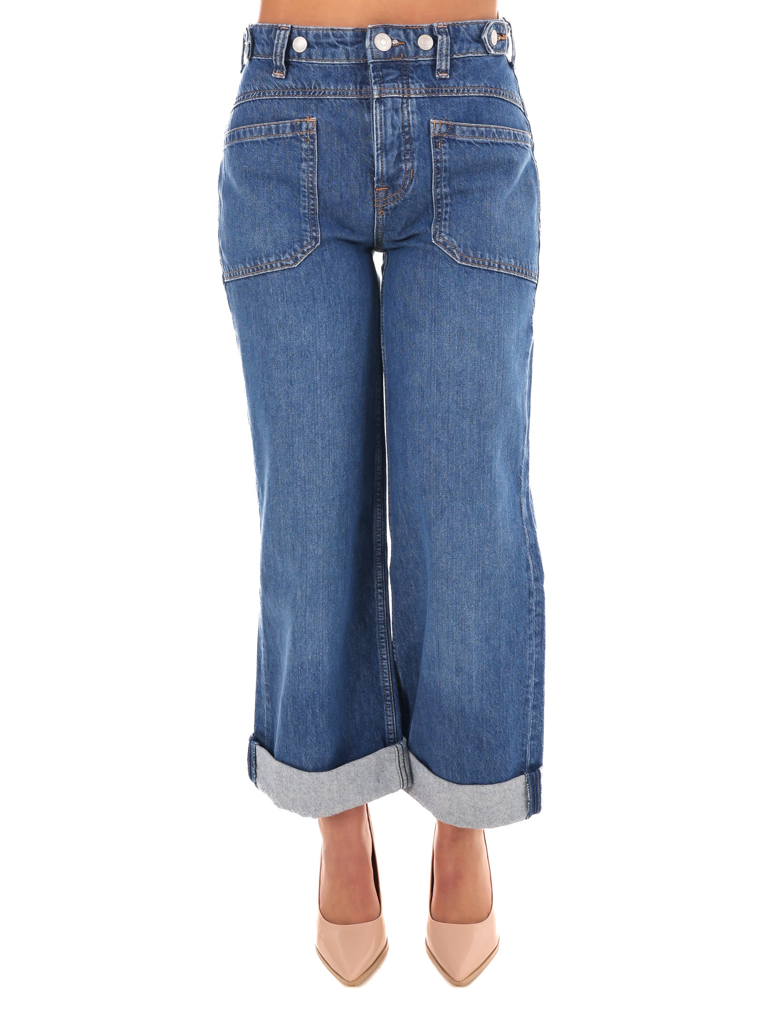 Free People Palmer Cuffed Jean – Josie's Boutique
