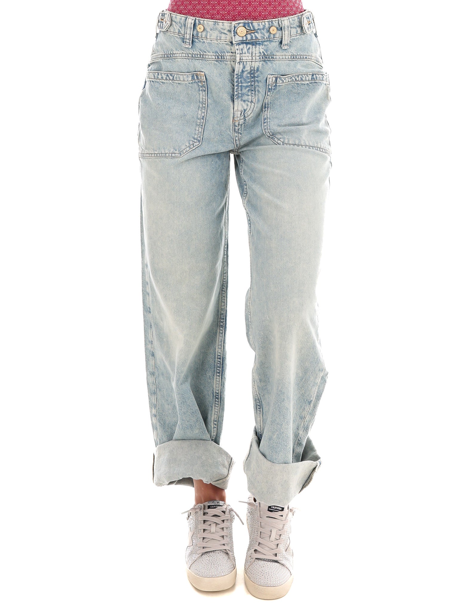 Free People Palmer Cuffed Jean – Josie's Boutique