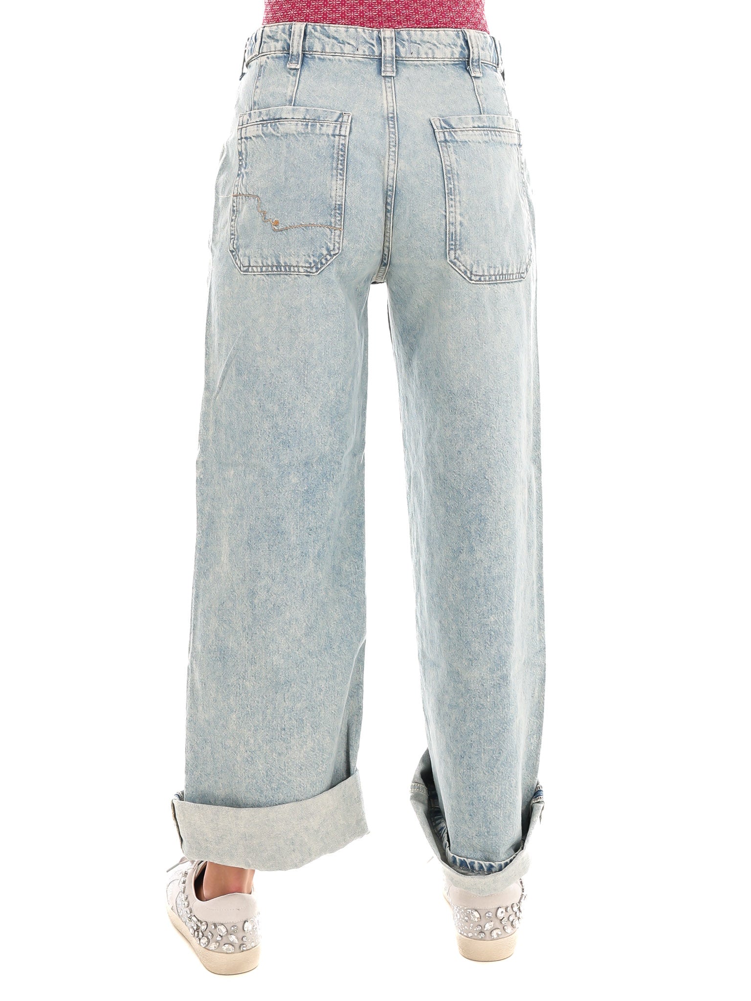 Free People Palmer Cuffed Jean – Josie's Boutique