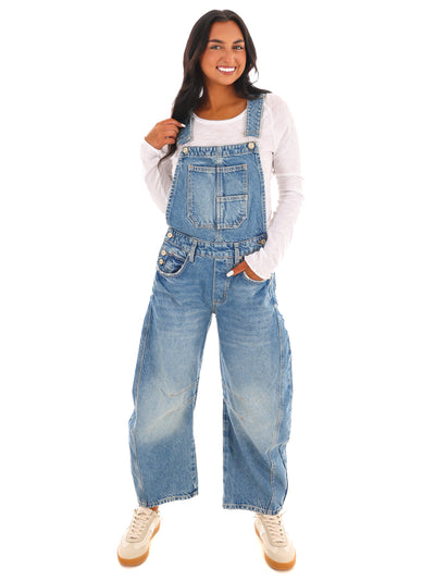 Free People Good Luck Overall