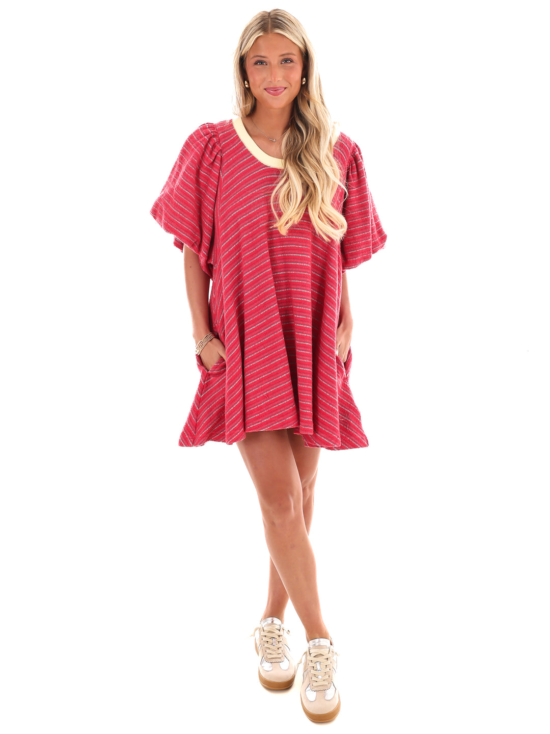 Free People Hudson Pullover Mini Dress