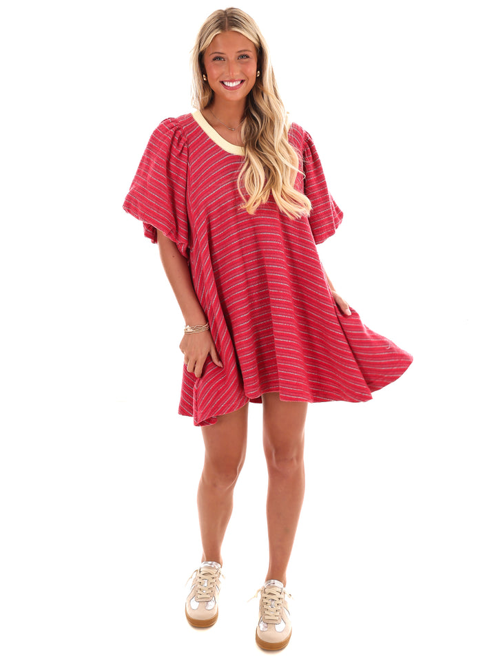 Free People Hudson Pullover Mini Dress
