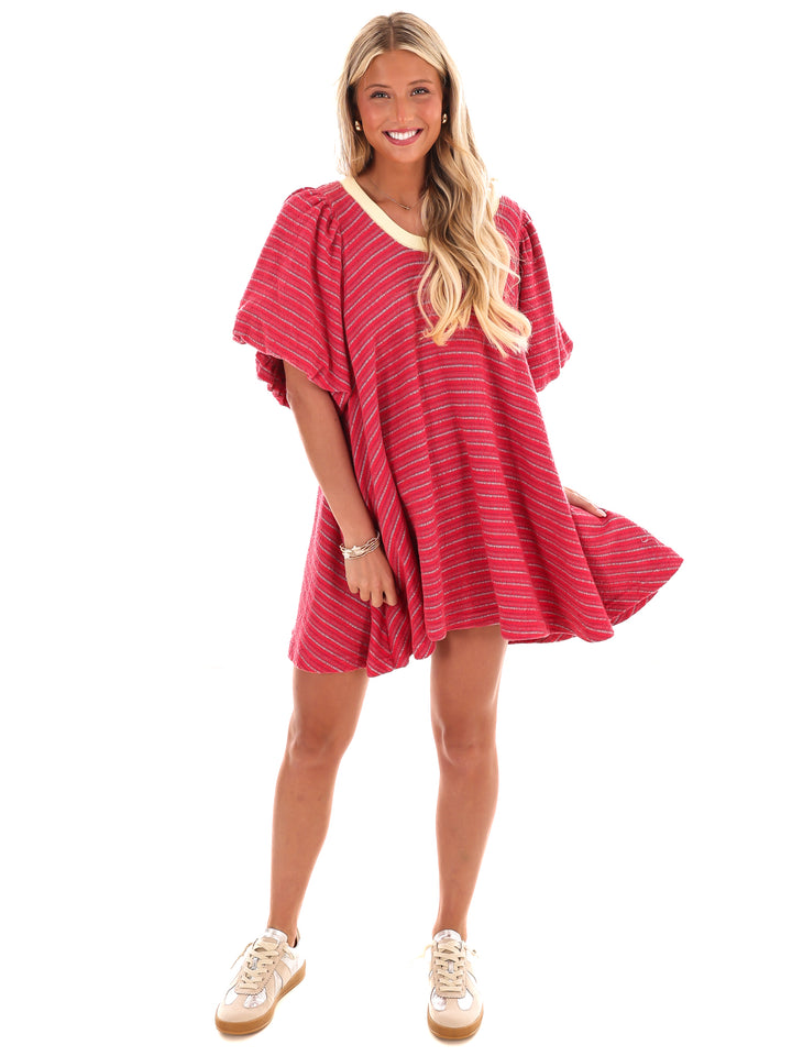 Free People Hudson Pullover Mini Dress