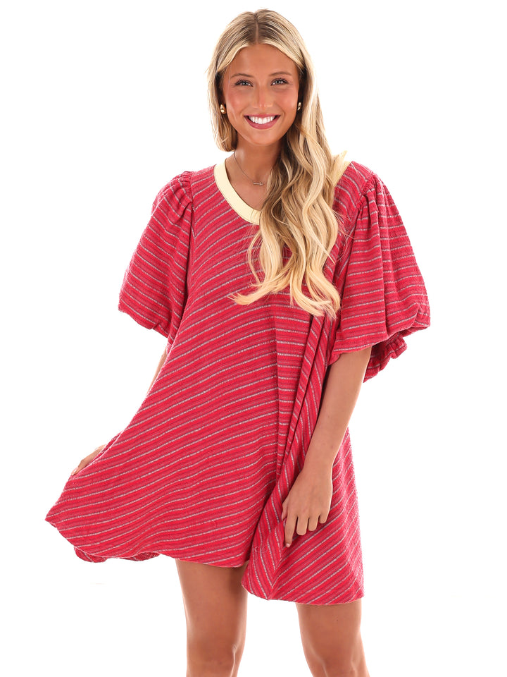 Free People Hudson Pullover Mini Dress