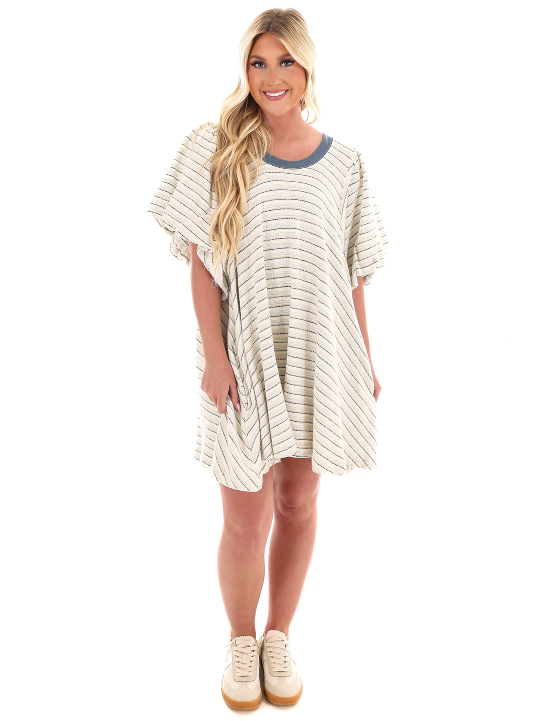 Free People Hudson Pullover Mini Dress