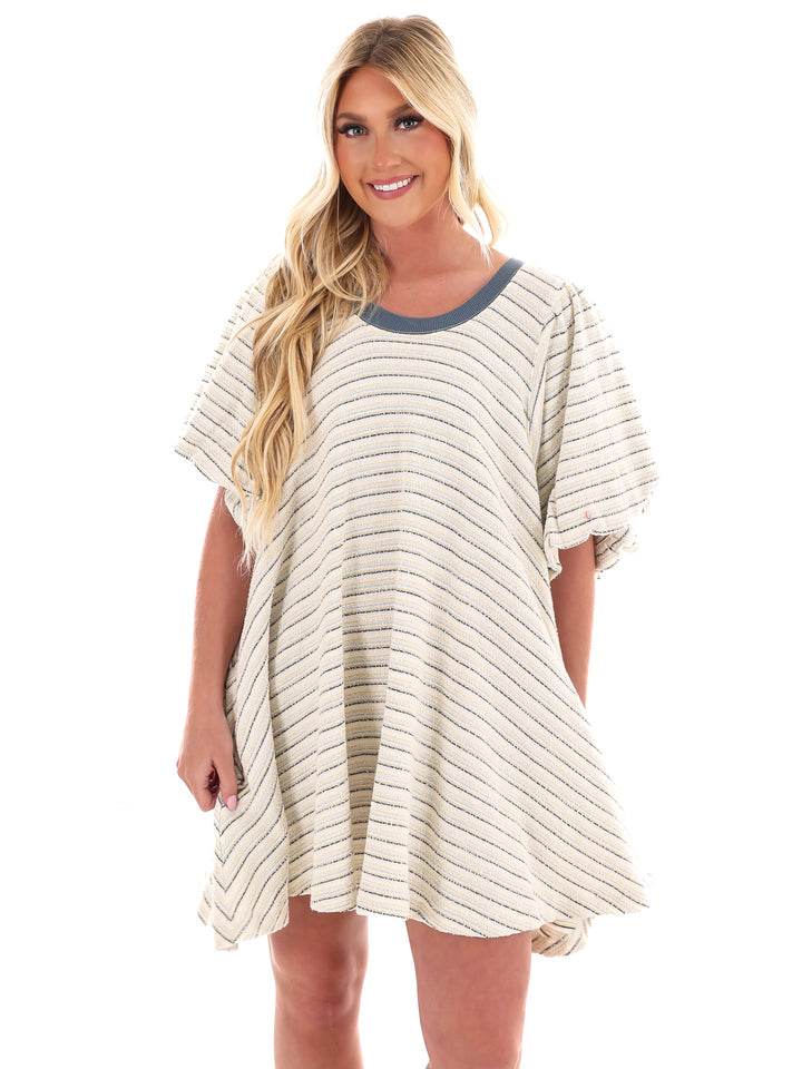 Free People Hudson Pullover Mini Dress