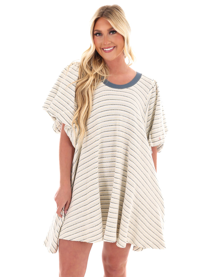Free People Hudson Pullover Mini Dress