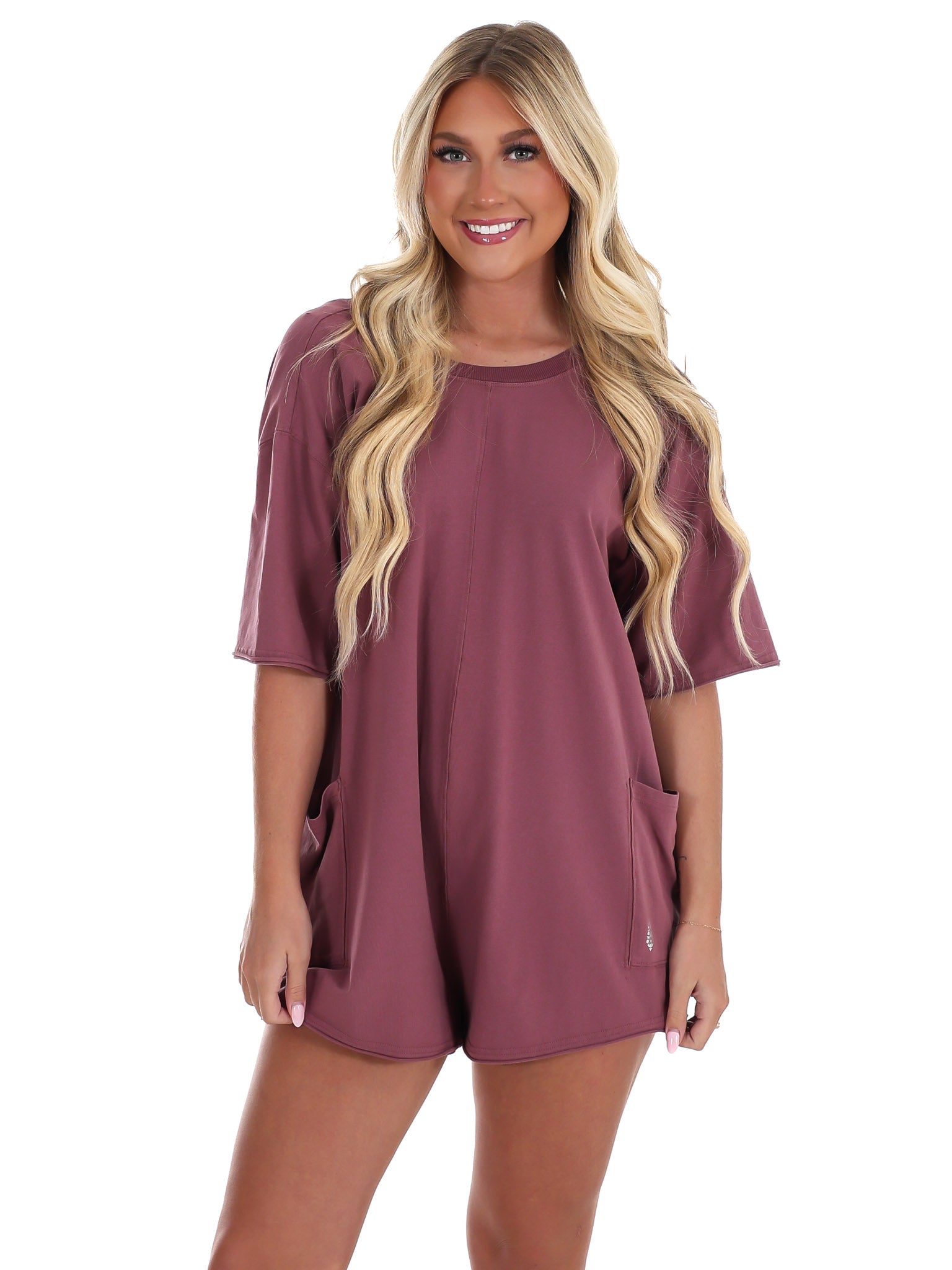 Free People Hot Shot Tee Romper – Josie's Boutique