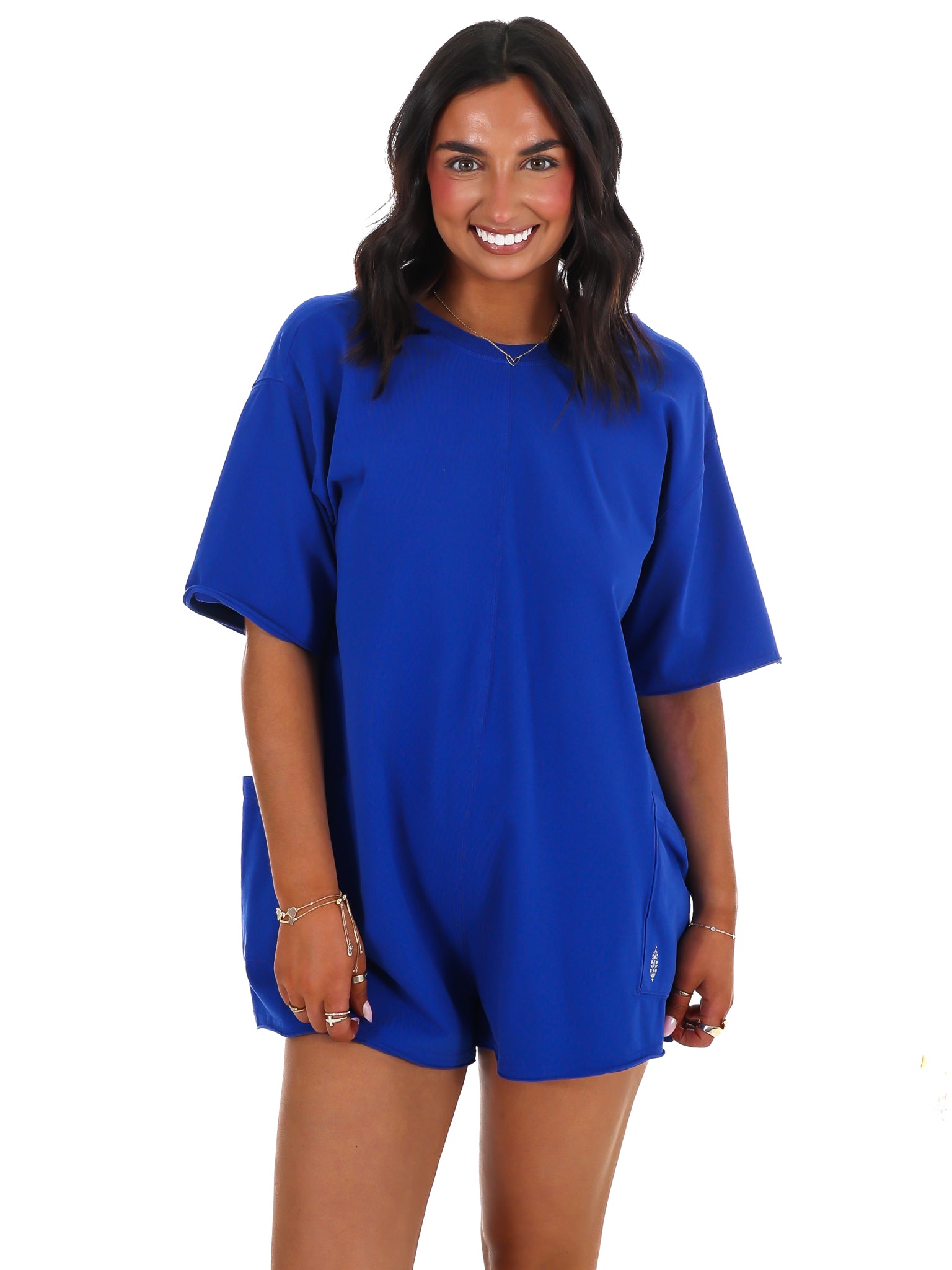 Free People Hot Shot Tee Romper – Josie's Boutique