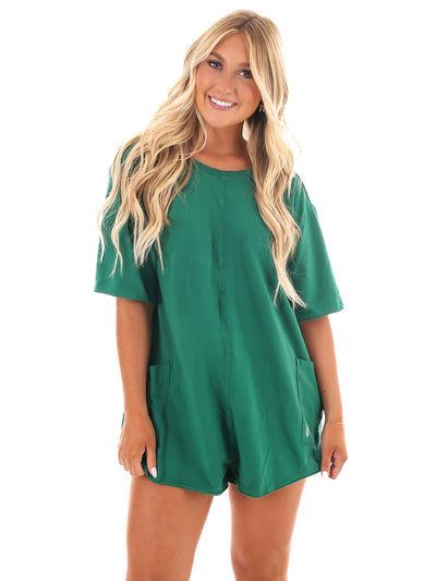 Free People Hot Shot Tee Romper