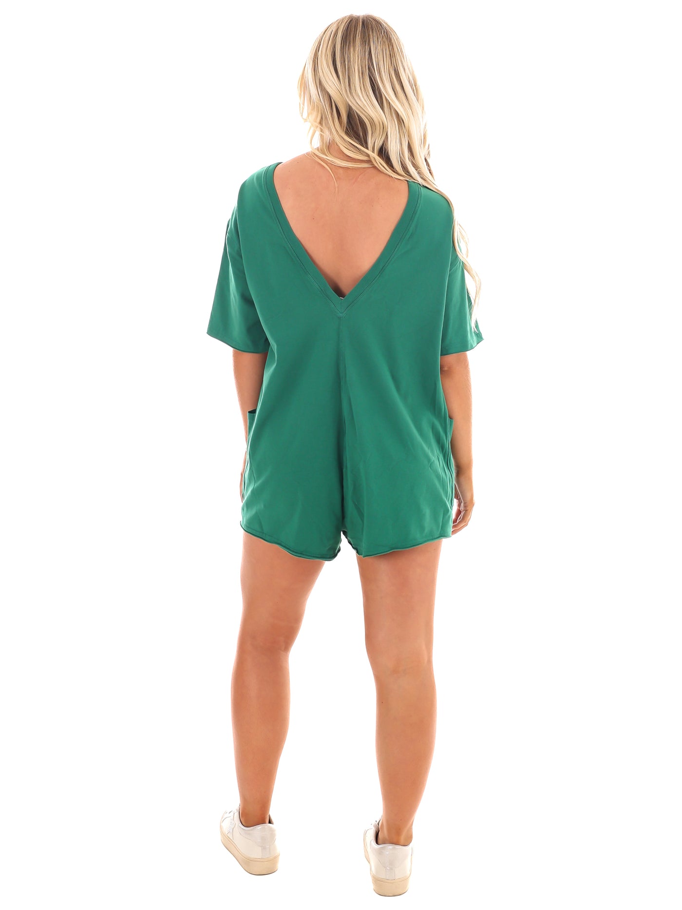 Free People Hot Shot Tee Romper