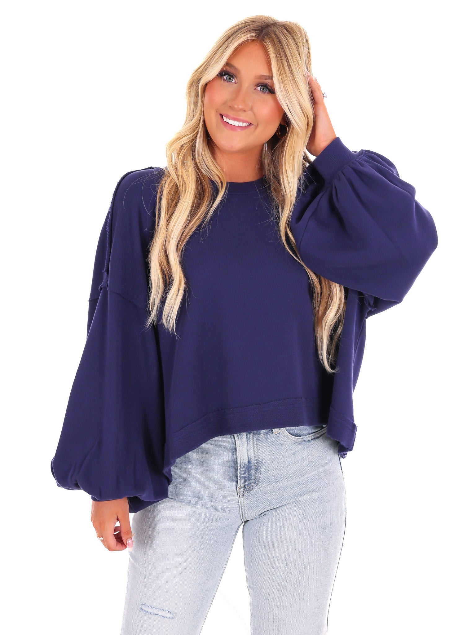 Free People Trish Sweatshirt – Josie's Boutique