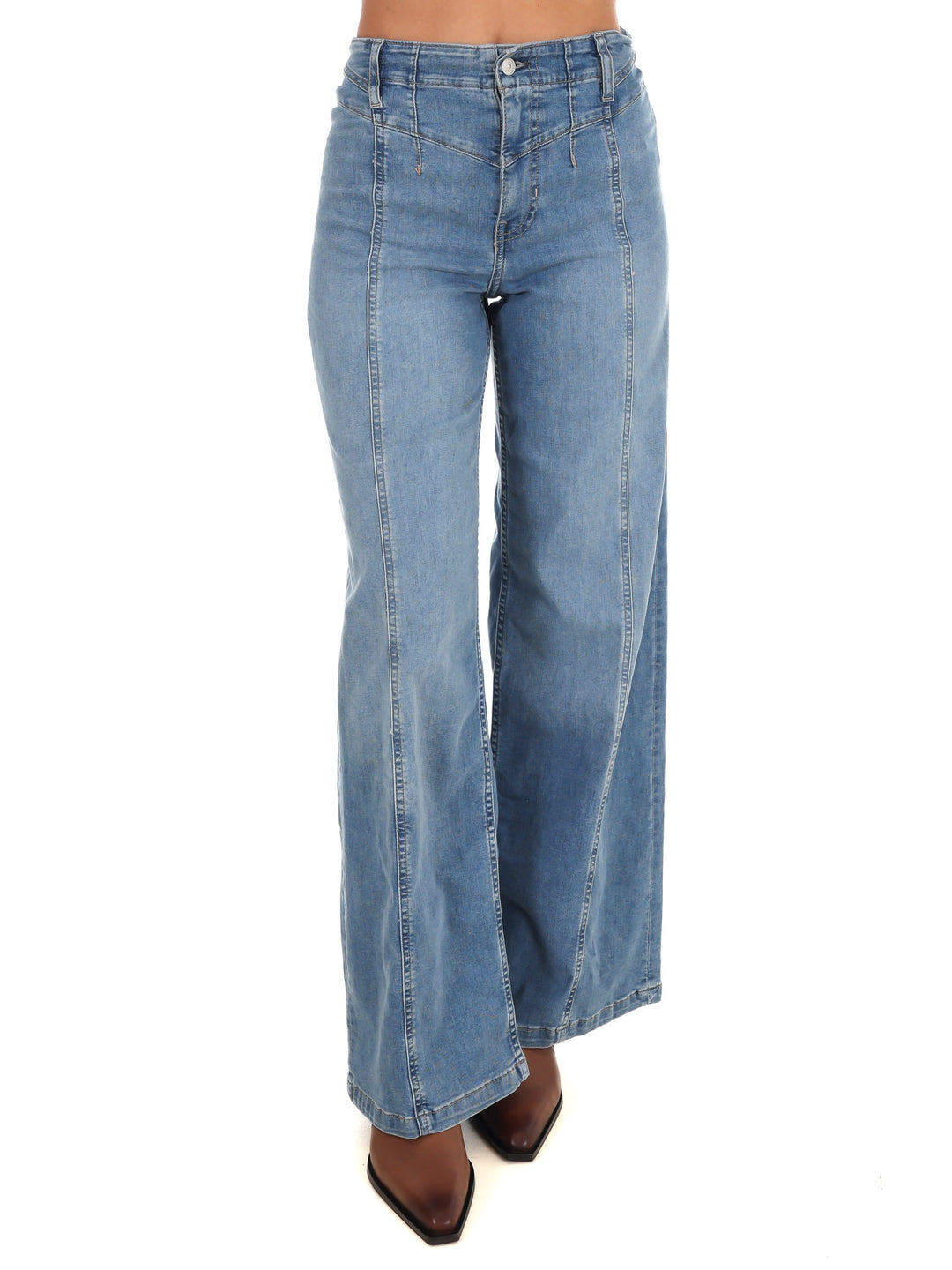 Free People Libre Wide Leg Jeans