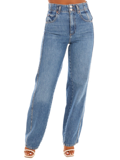 Free People Aster Straight Leg Jeans