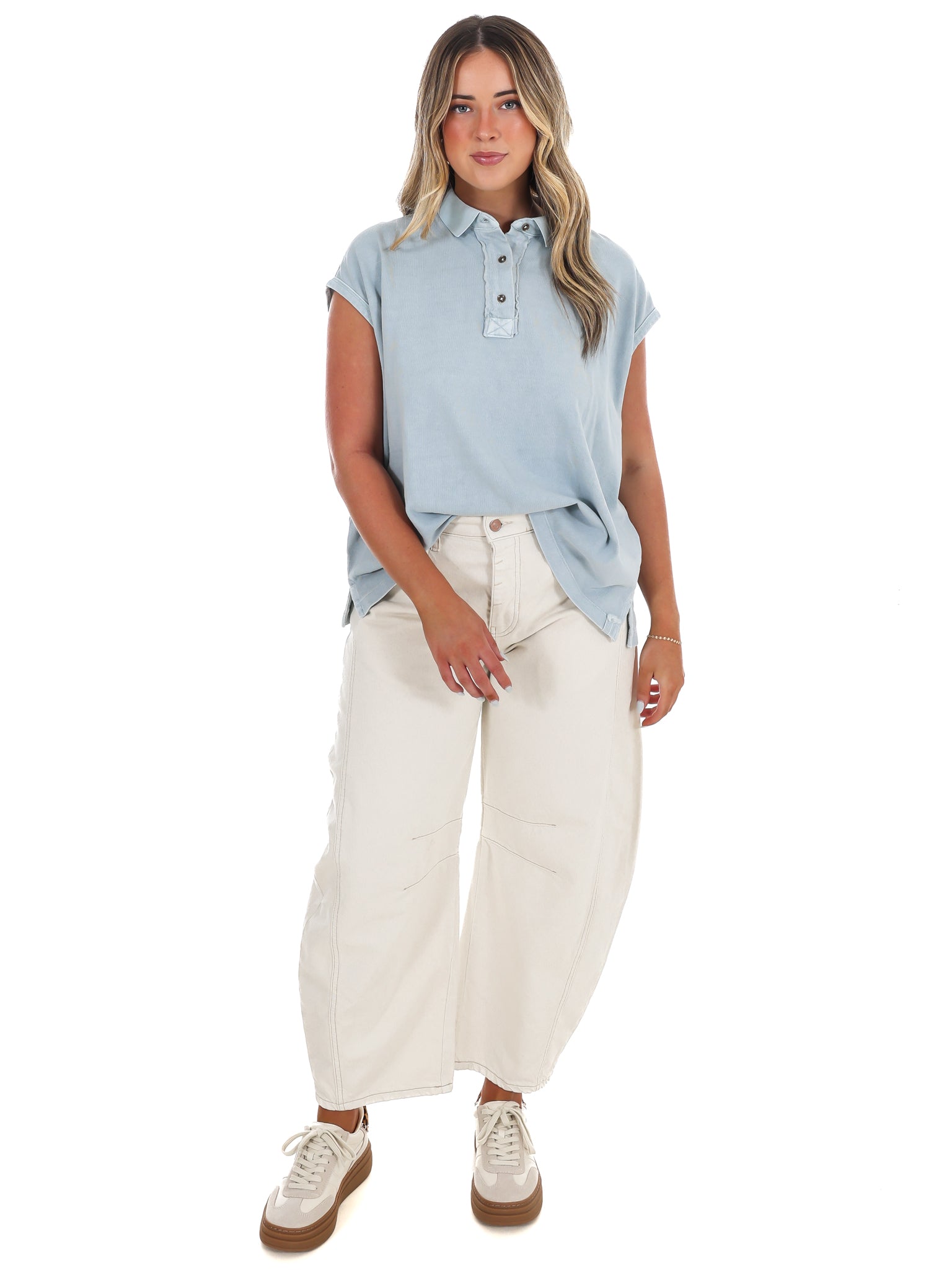 Free People Keep on Polo – Josie's Boutique