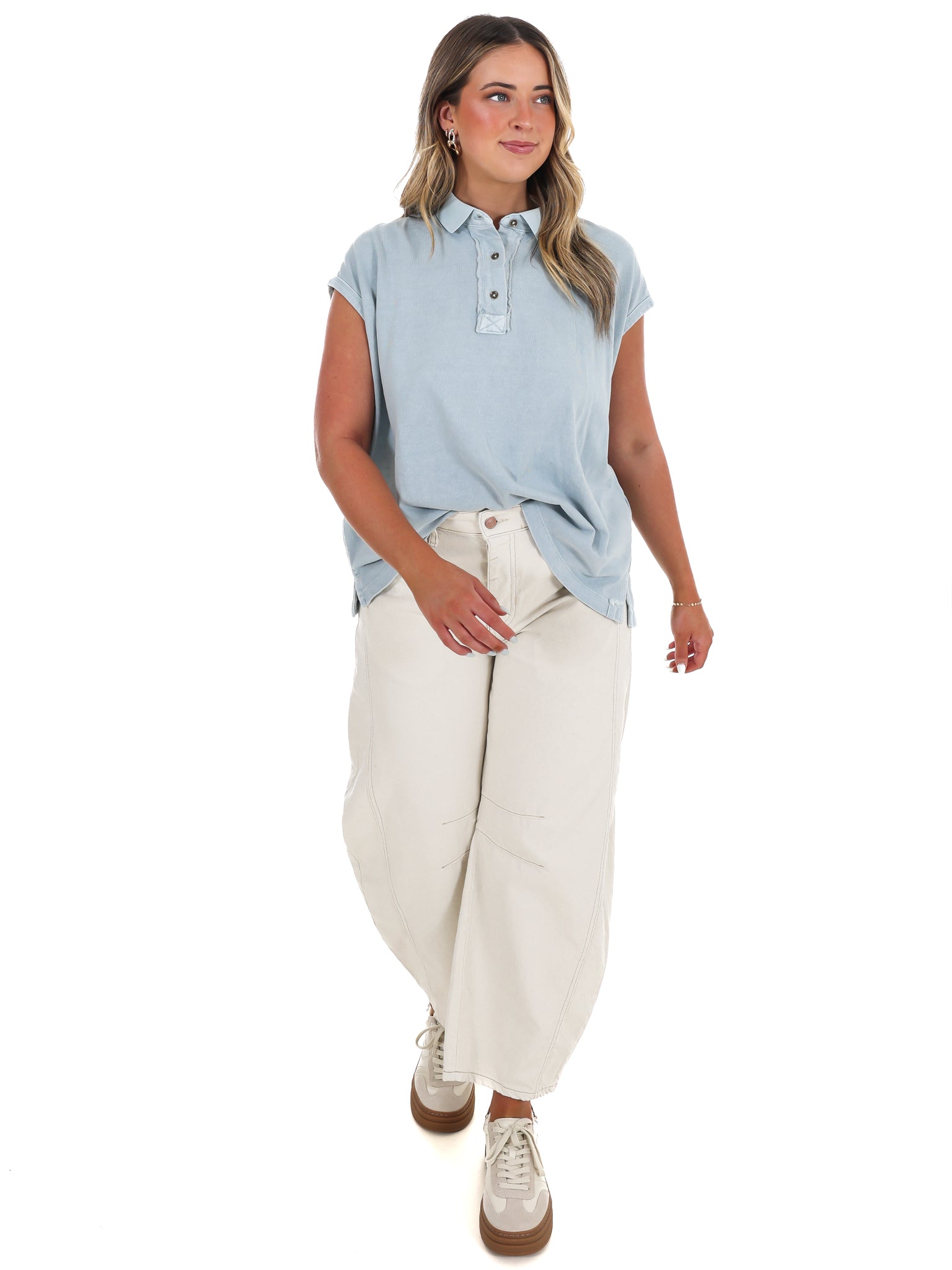 Free People Keep on Polo – Josie's Boutique