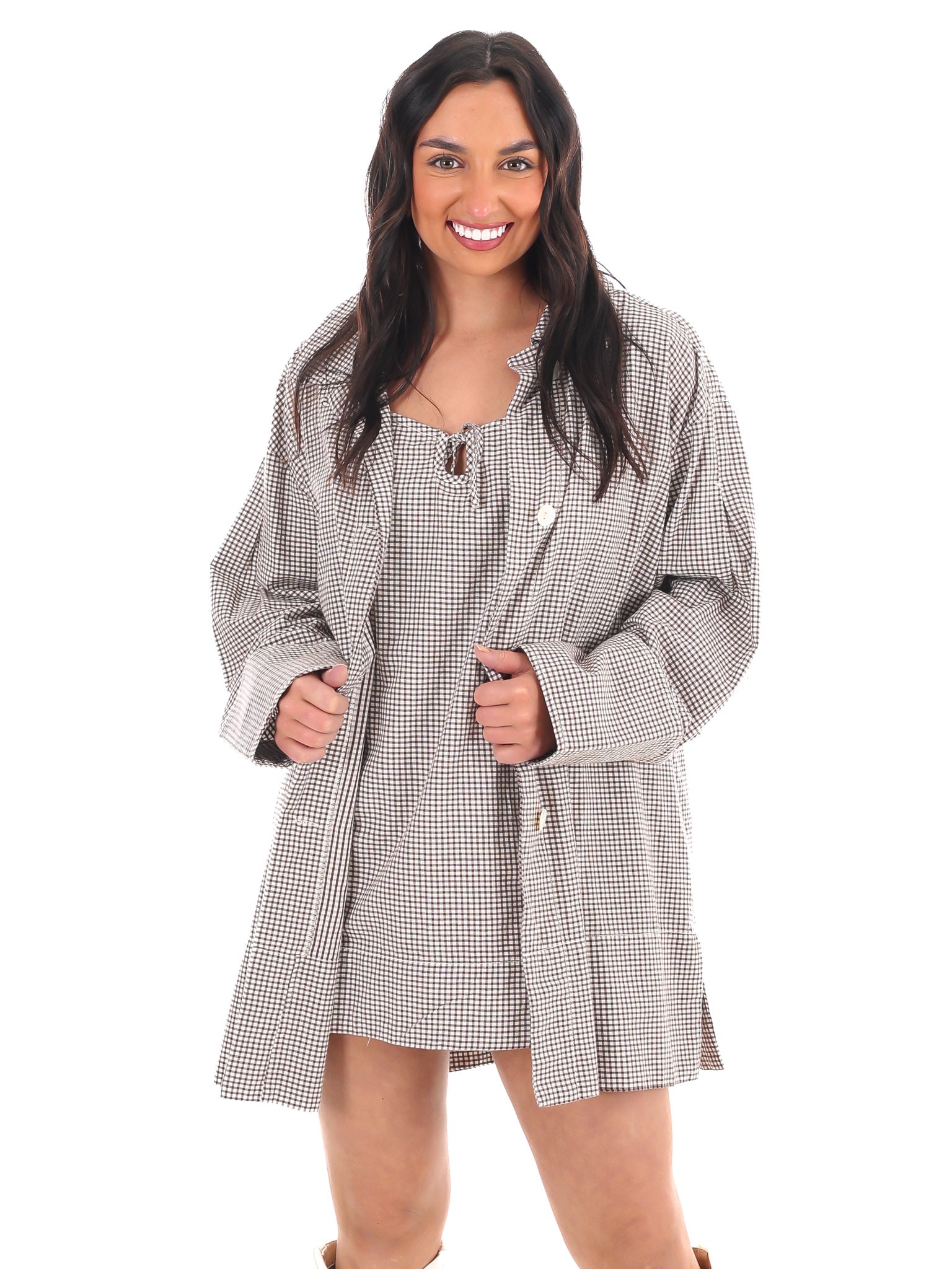 Free People Arlo Plaid Set – Josie's Boutique