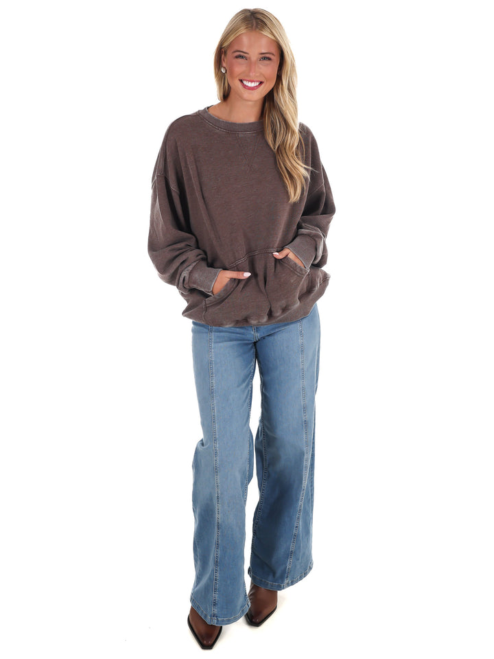 Free People Slow It Down Pullover