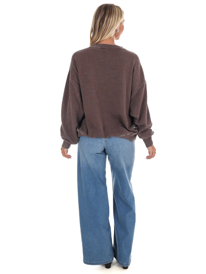 Free People Slow It Down Pullover