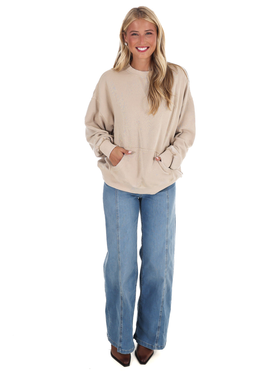 Free People Slow It Down Pullover