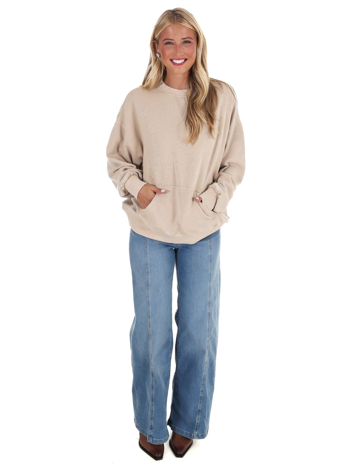 Free People Slow It Down Pullover