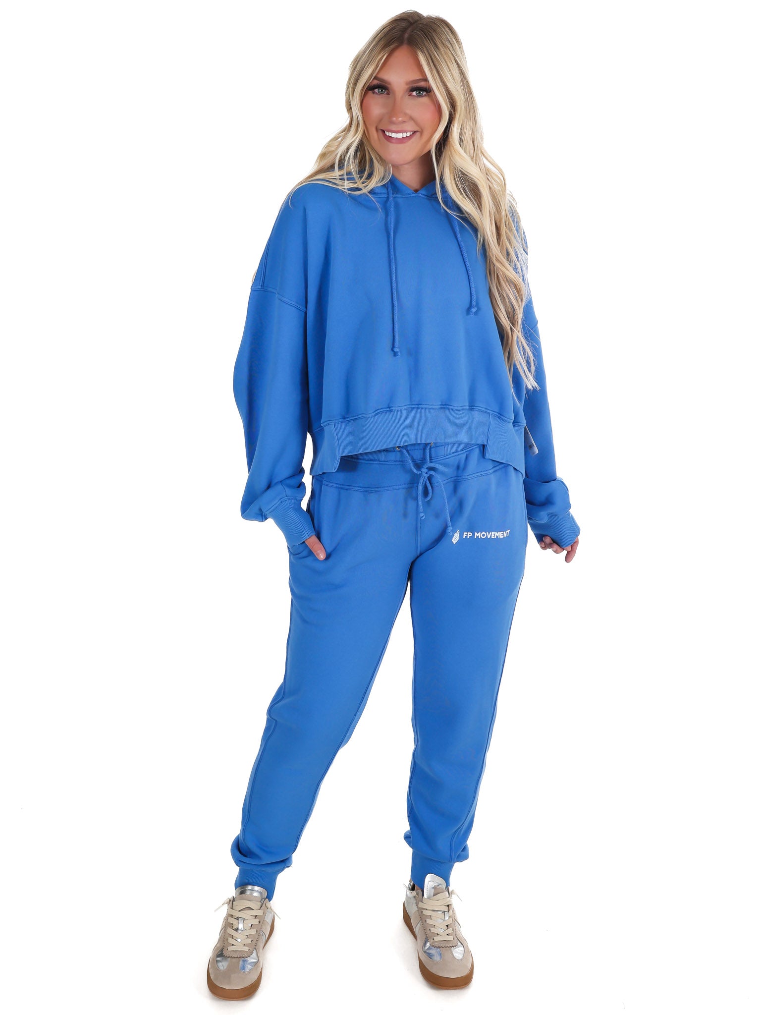Number_i　ジップアップフーディー（ブルー） Free People Undefeated Set – Josie's Boutique