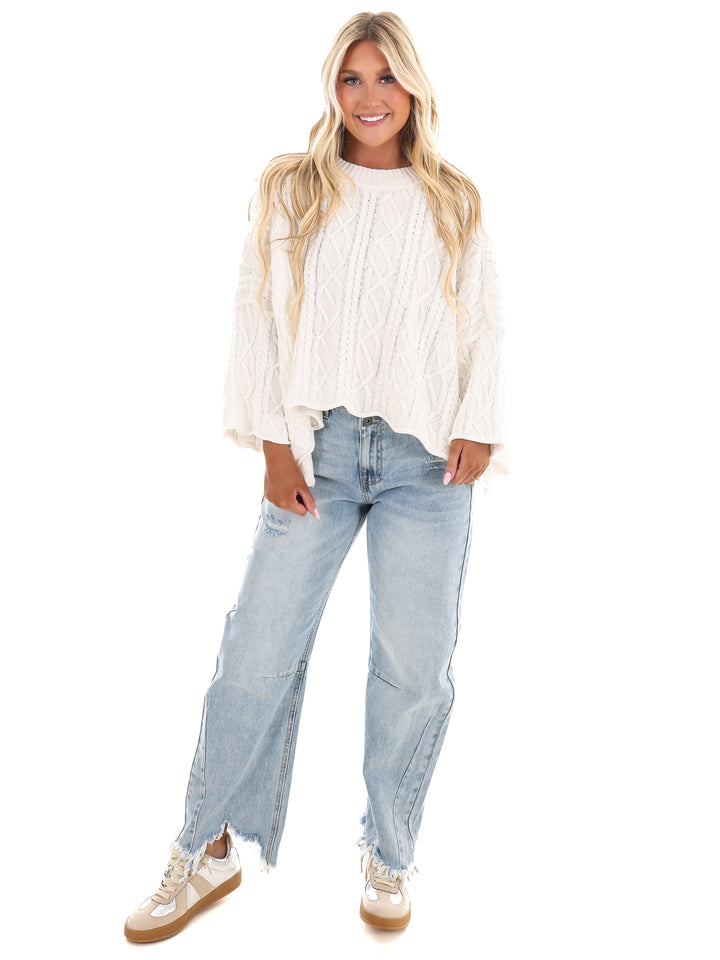 Free People Washed Ashore Sweater