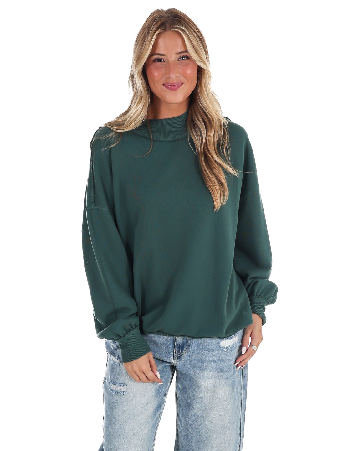 Free People Palm Springs Turtle Pullover