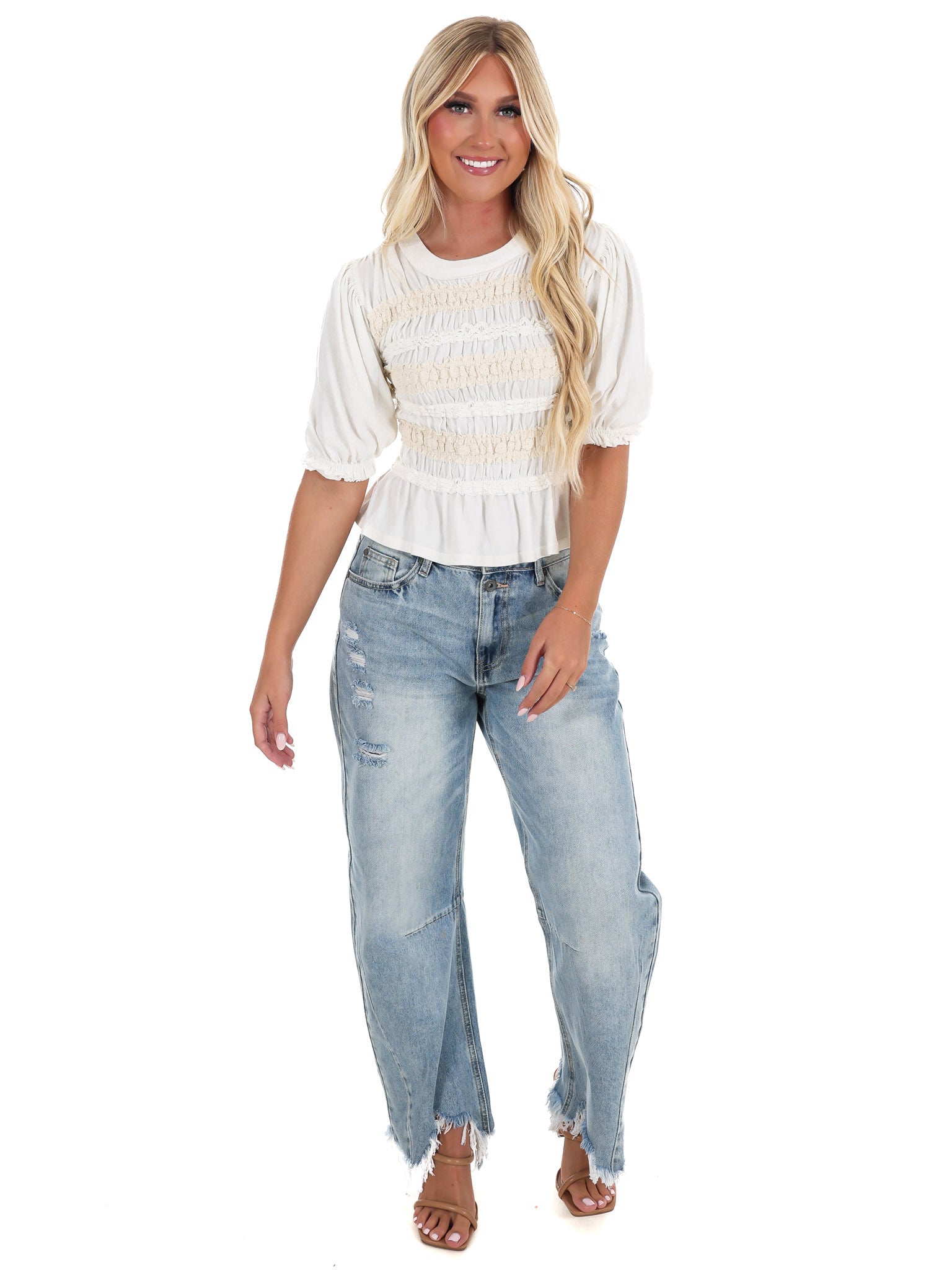 Free People Maxey Knit Top – Josie's Boutique