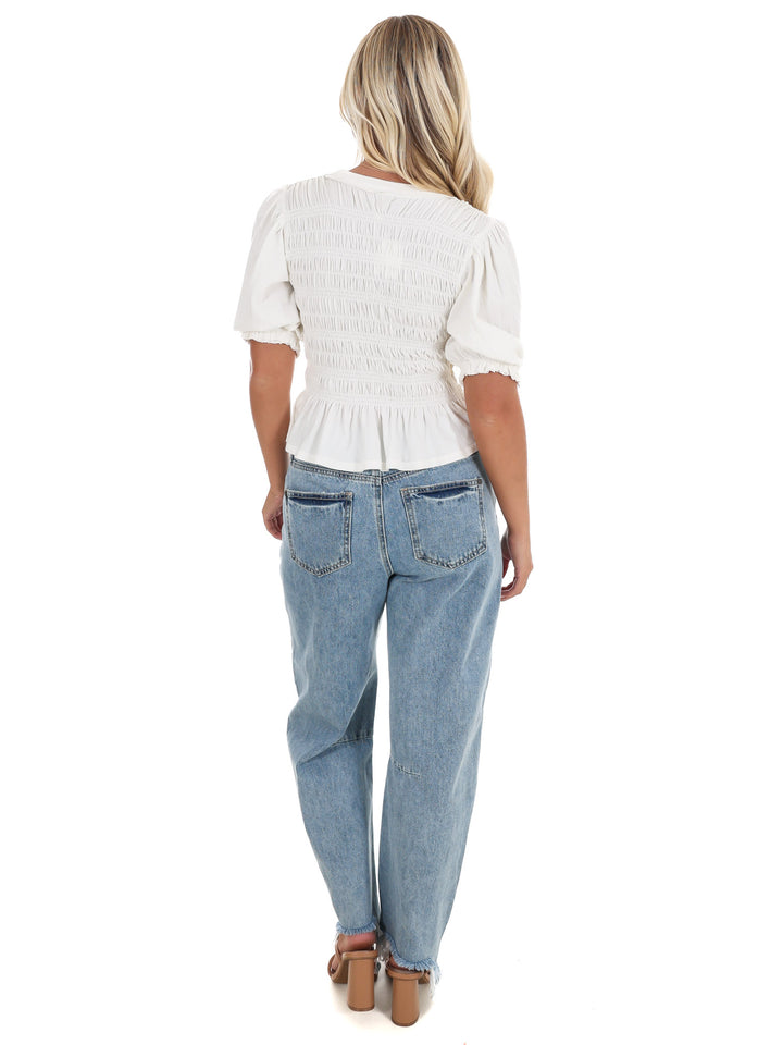 Free People Maxey Knit Top