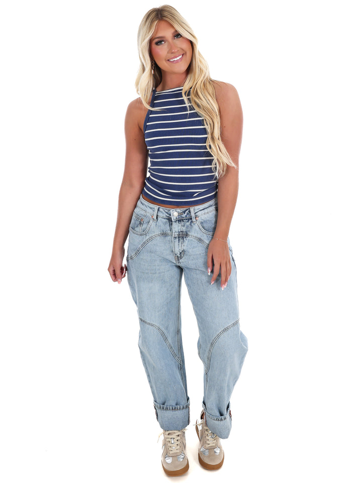 Free People Mia Striped Tank