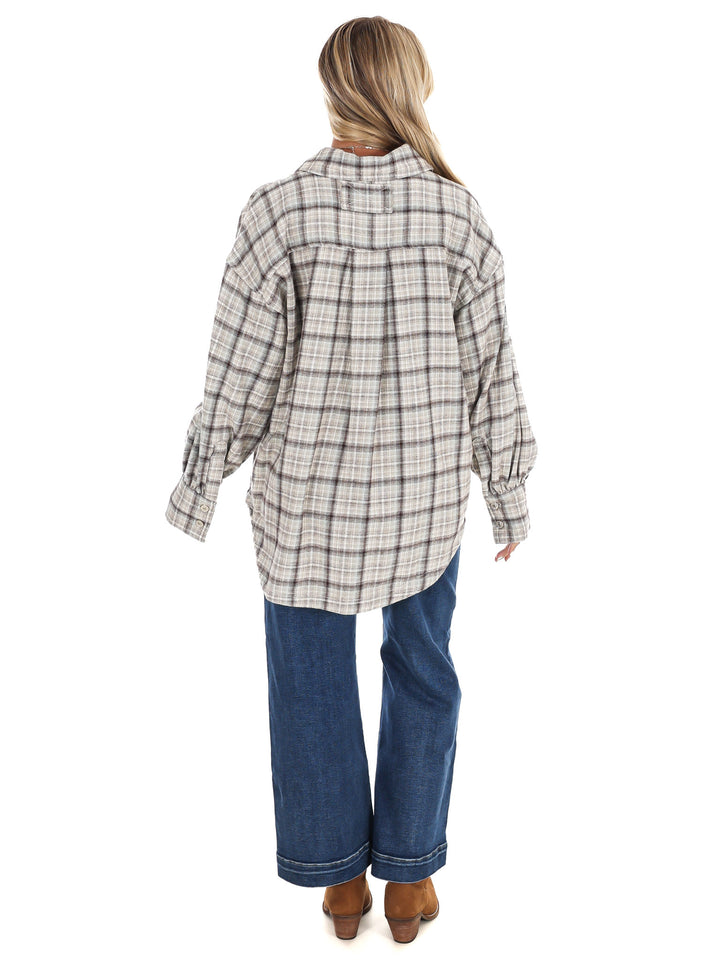 Free People Ashley Plaid Shirt