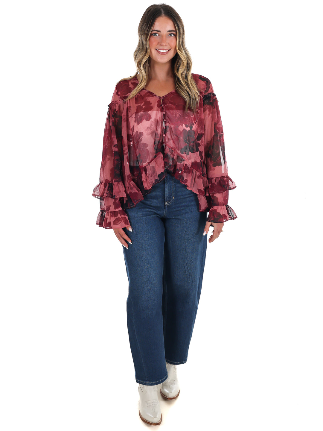 Free People Day Dreaming Blouse