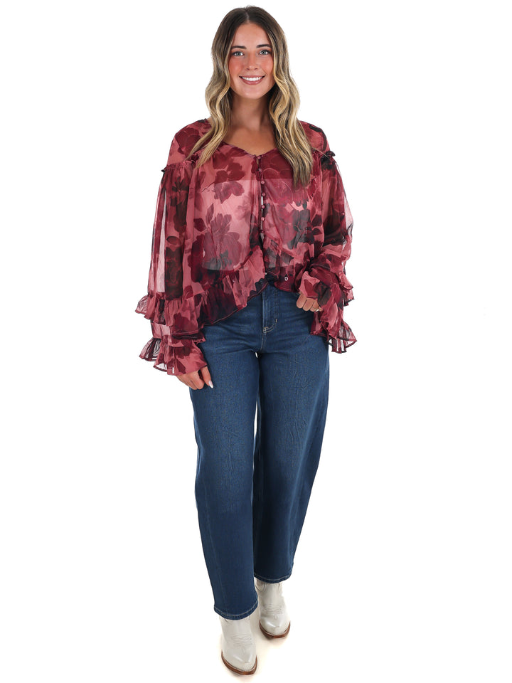 Free People Day Dreaming Blouse