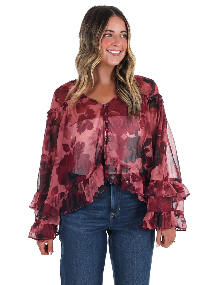 Free People Day Dreaming Blouse