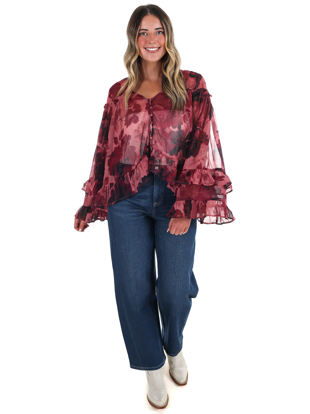 Free People Day Dreaming Blouse