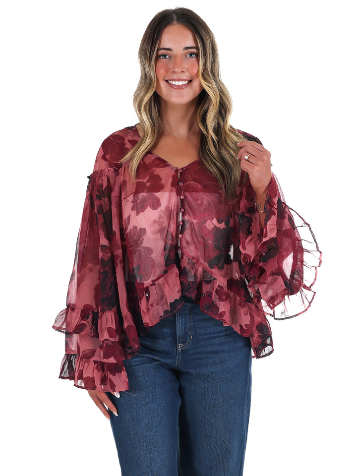 Free People Day Dreaming Blouse