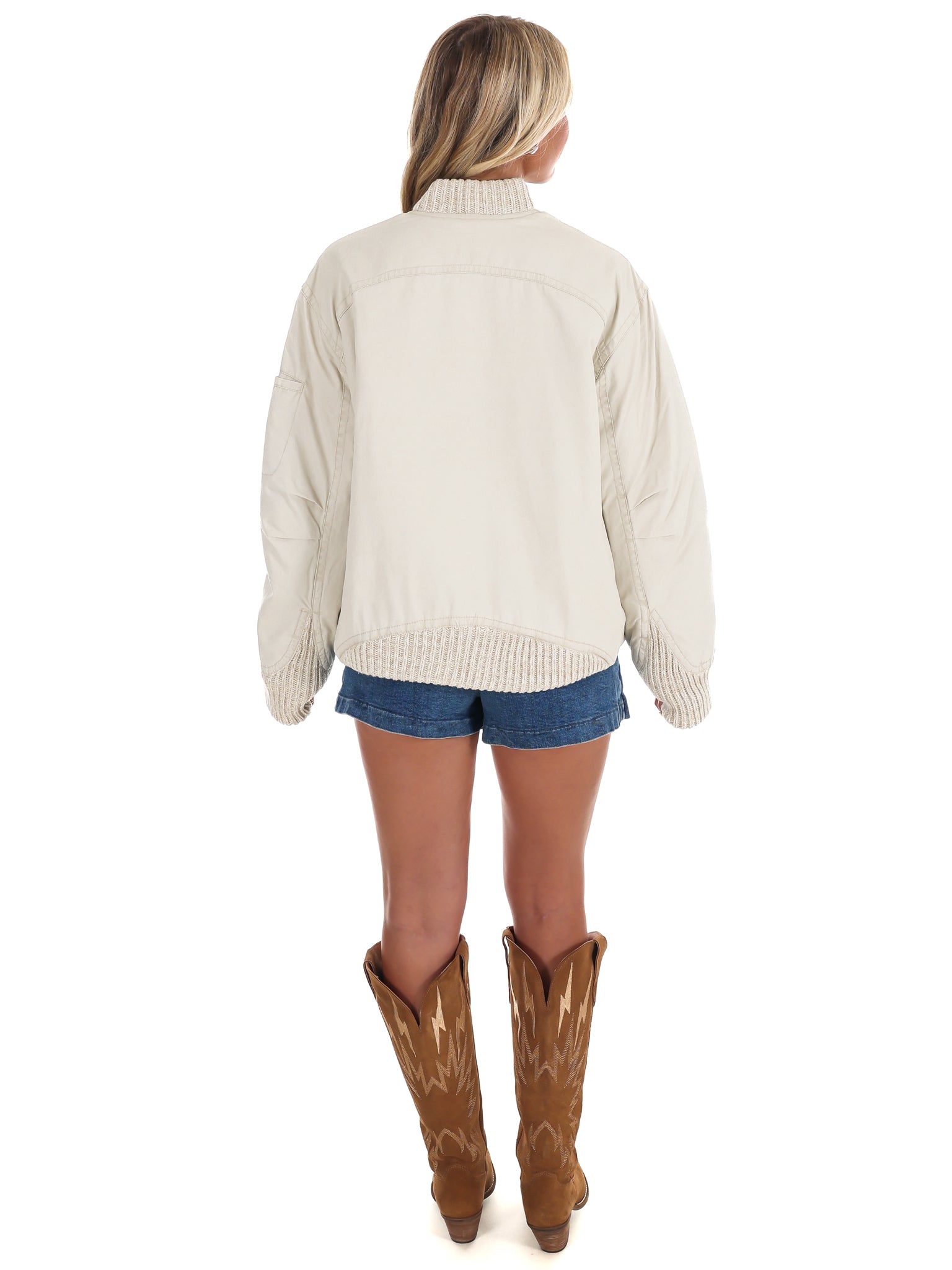 Free People Jax Washed Bomber Jacket – Josie's Boutique