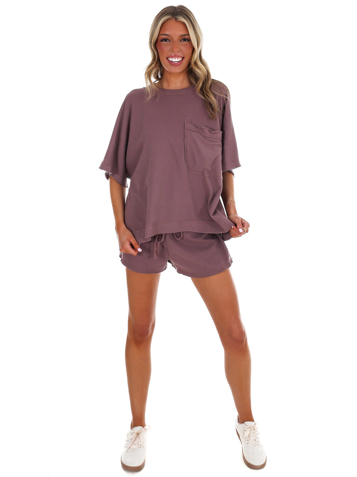 Free People Staycation Sleep Tee