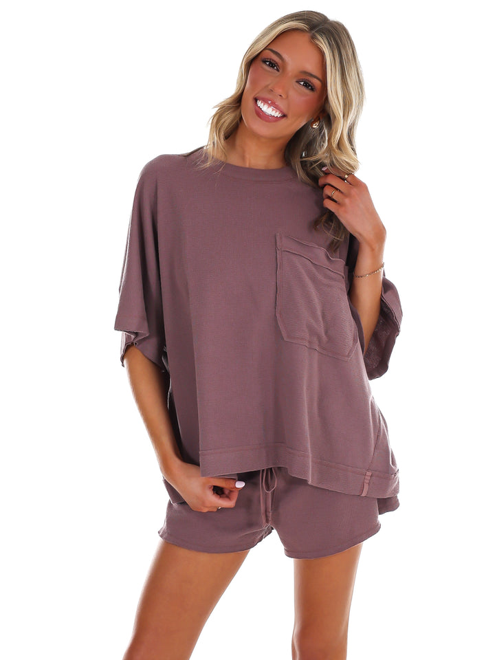 Free People Staycation Sleep Tee