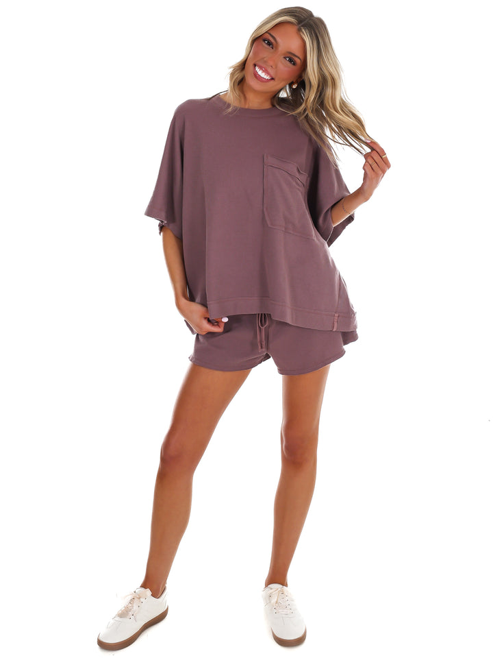 Free People Staycation Sleep Tee