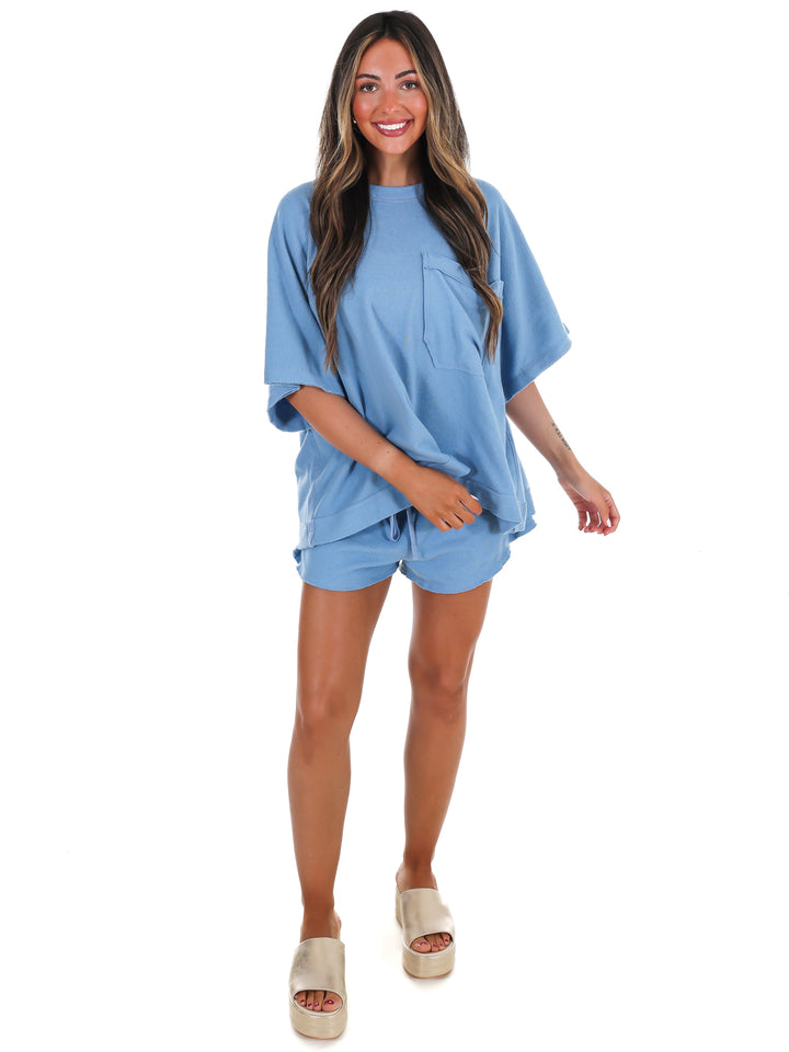 Free People Staycation Sleep Tee